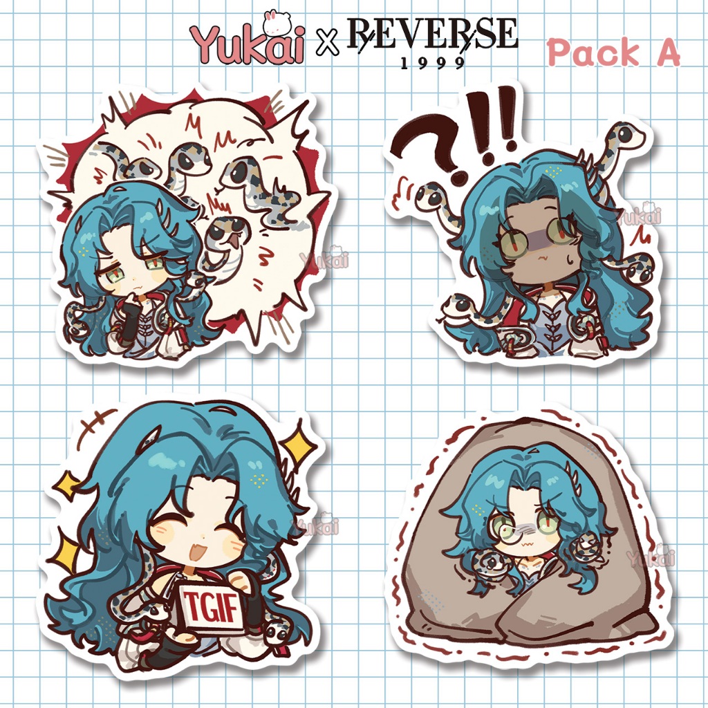 

Stiker Hissabeth Reverse 1999 Premium - Sticker Pack Anime Waterproof