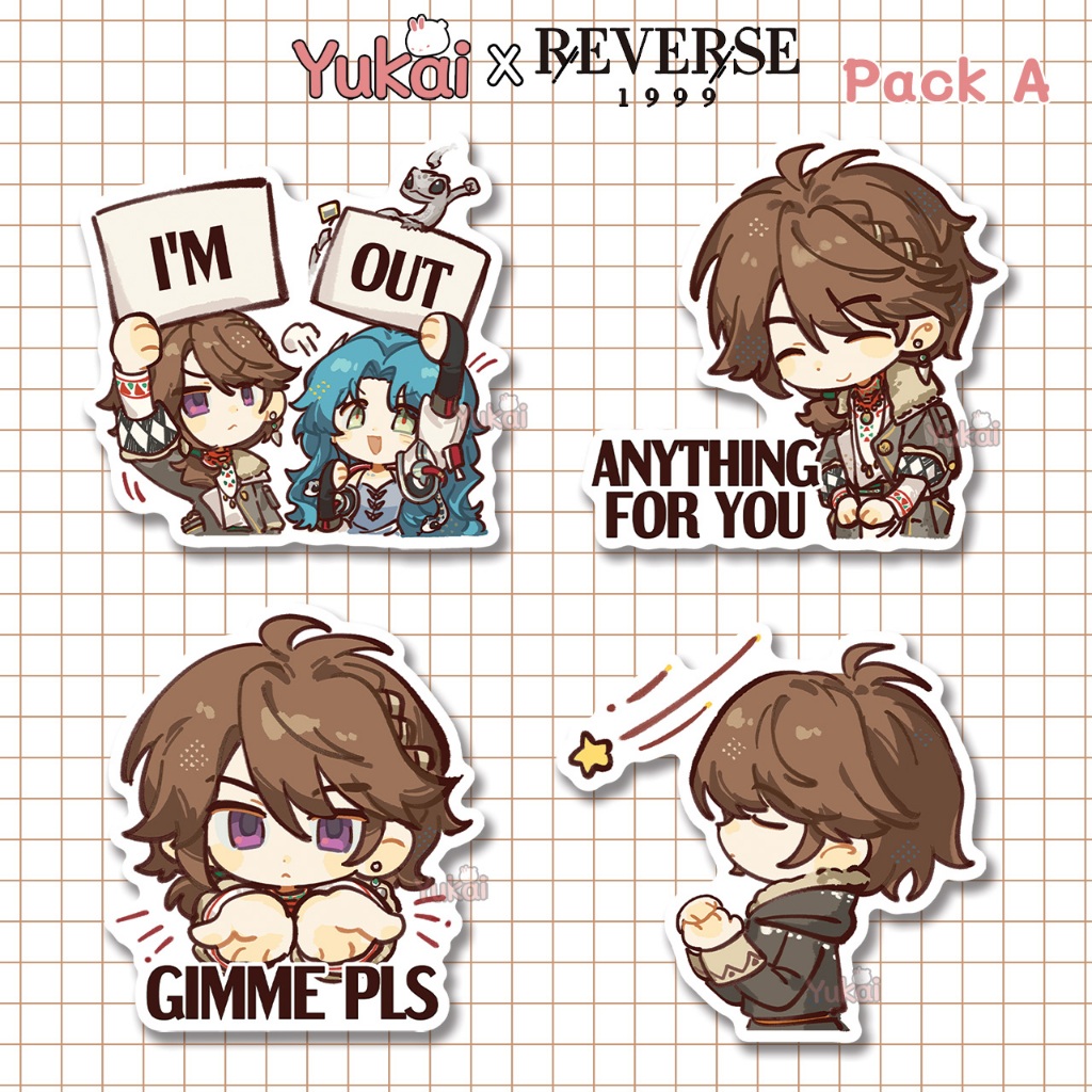 

Stiker Name Day Reverse 1999 Premium - Sticker Pack Anime Waterproof