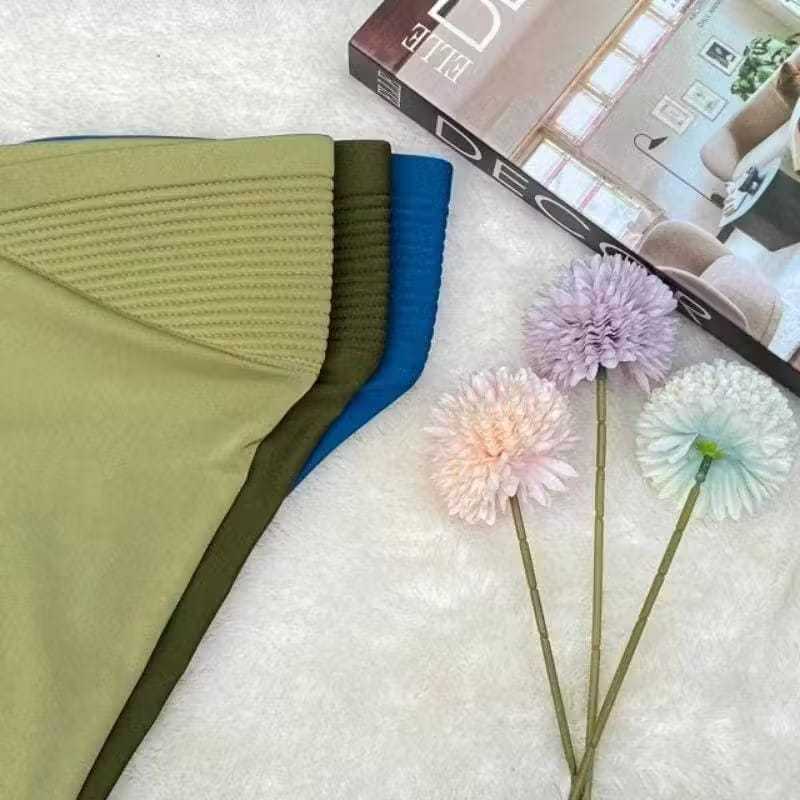 Bergo Pet Lebar/Hijab Sport Pet Tebal Besar Menutup Dada Ukuran M L XL/Hijab Bergo Jersey hijab