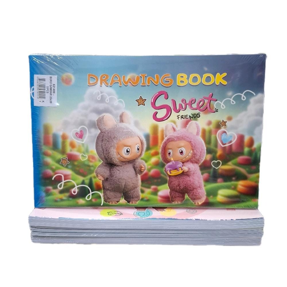 

1 pack Buku gambar kiky (5buku) ukuran 20x30
