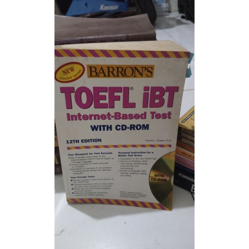 BUKU BARRONS TOEFL IBT