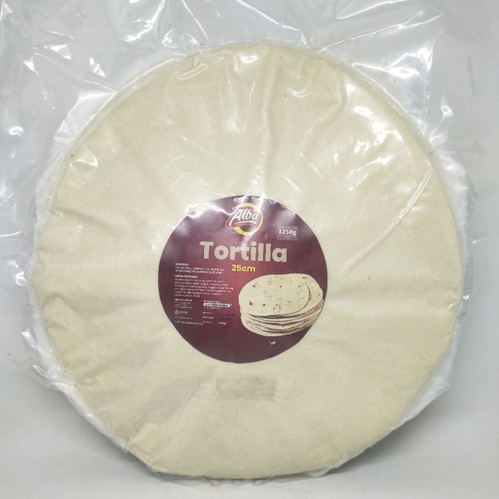 

ALBA FLOUR TORTILLA 25 CM 20 PCS