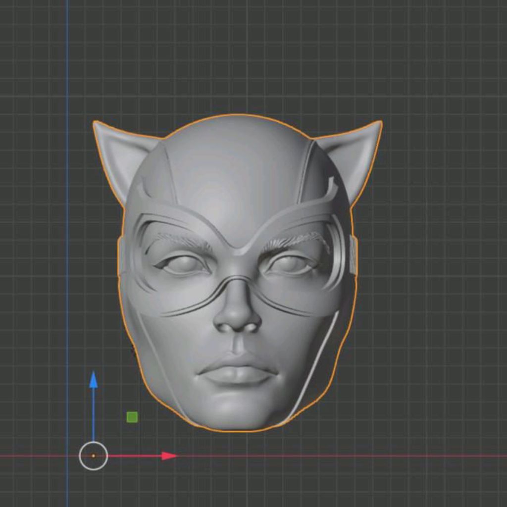 Headsculpt Head HS Catwoman Mask Marvel Legends Mcfarlane SHF Mafex Romankey Revoltech Joytoy Kitbas