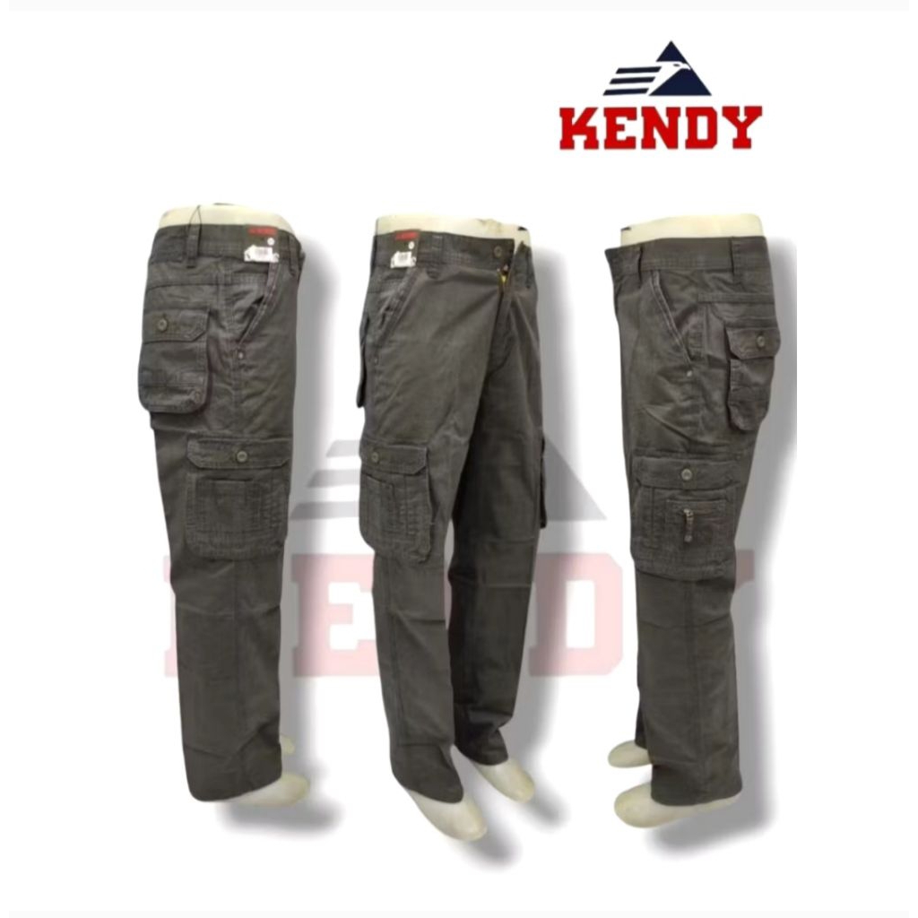 Kendy celana cargo panjang celana gunung celana banyak saku pria dewasa distro