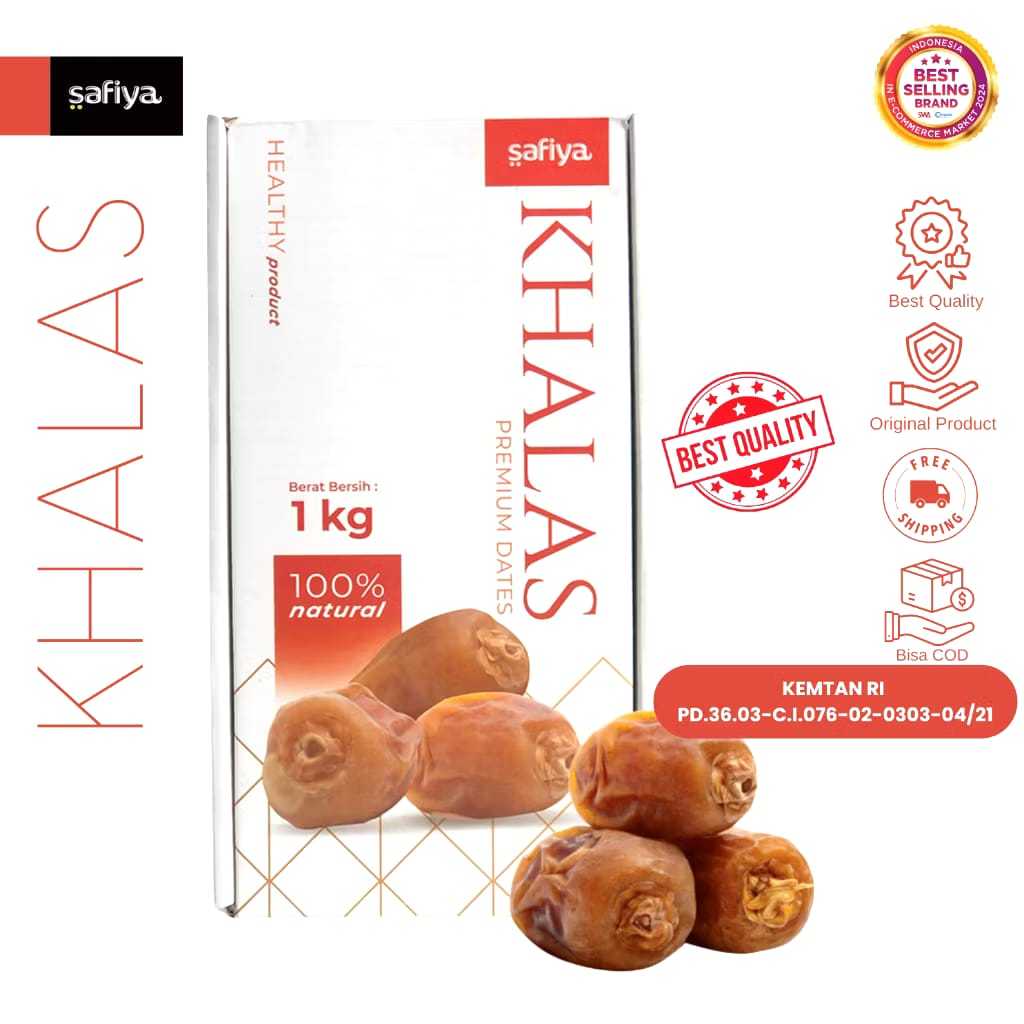 

Safiya Kurma Khalas Saad 1 Kg Kholas Dates Premium