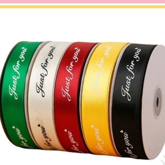 

Pita Satin 2.5cm Bouquet Bunga / Pita Buket Ribbon / Pita Hias Pita Satin