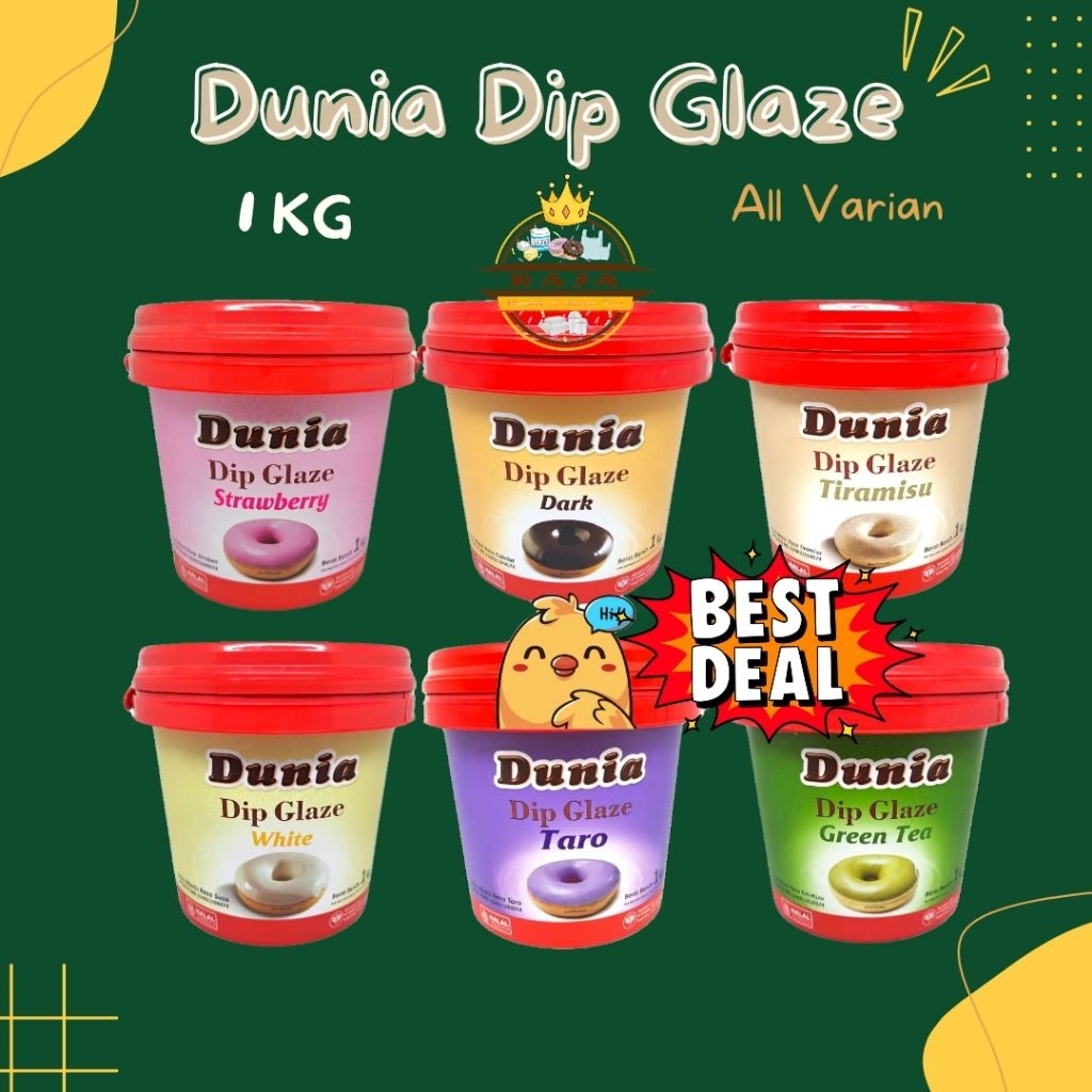 

Dunia Dip Glaze ECO 1 KG - All Variant