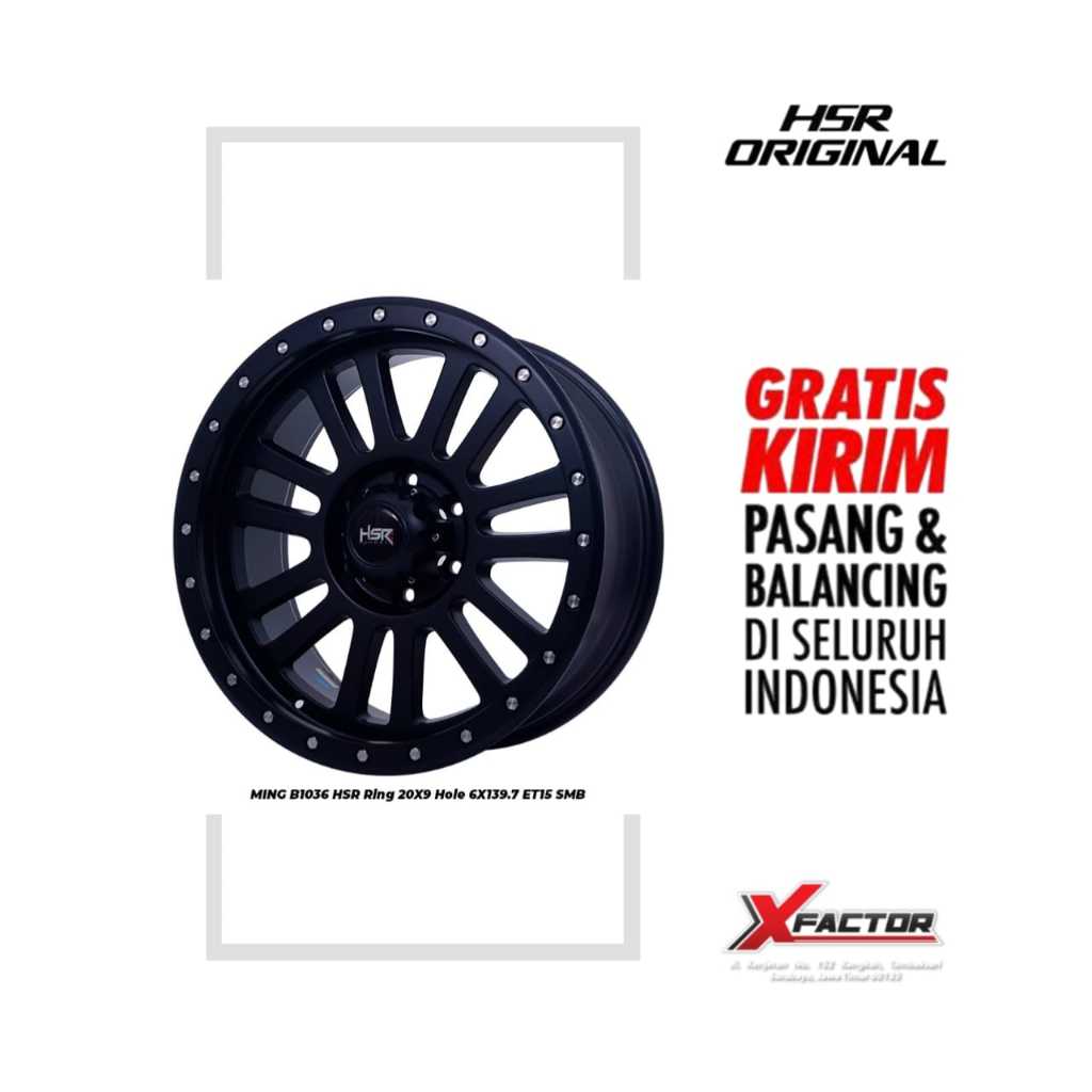 VELG HSR R20 HSR MING R20X9 H6X139,7 ET15 SMB