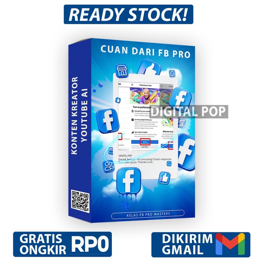 Kelas FB Pro Mastery : Cara Cepat Cuan Di Facebook Pro