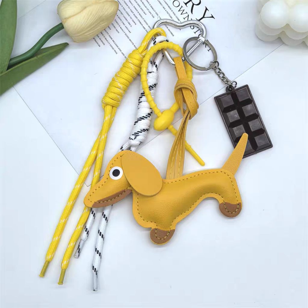 BAGCHARM DOGGY KULIT