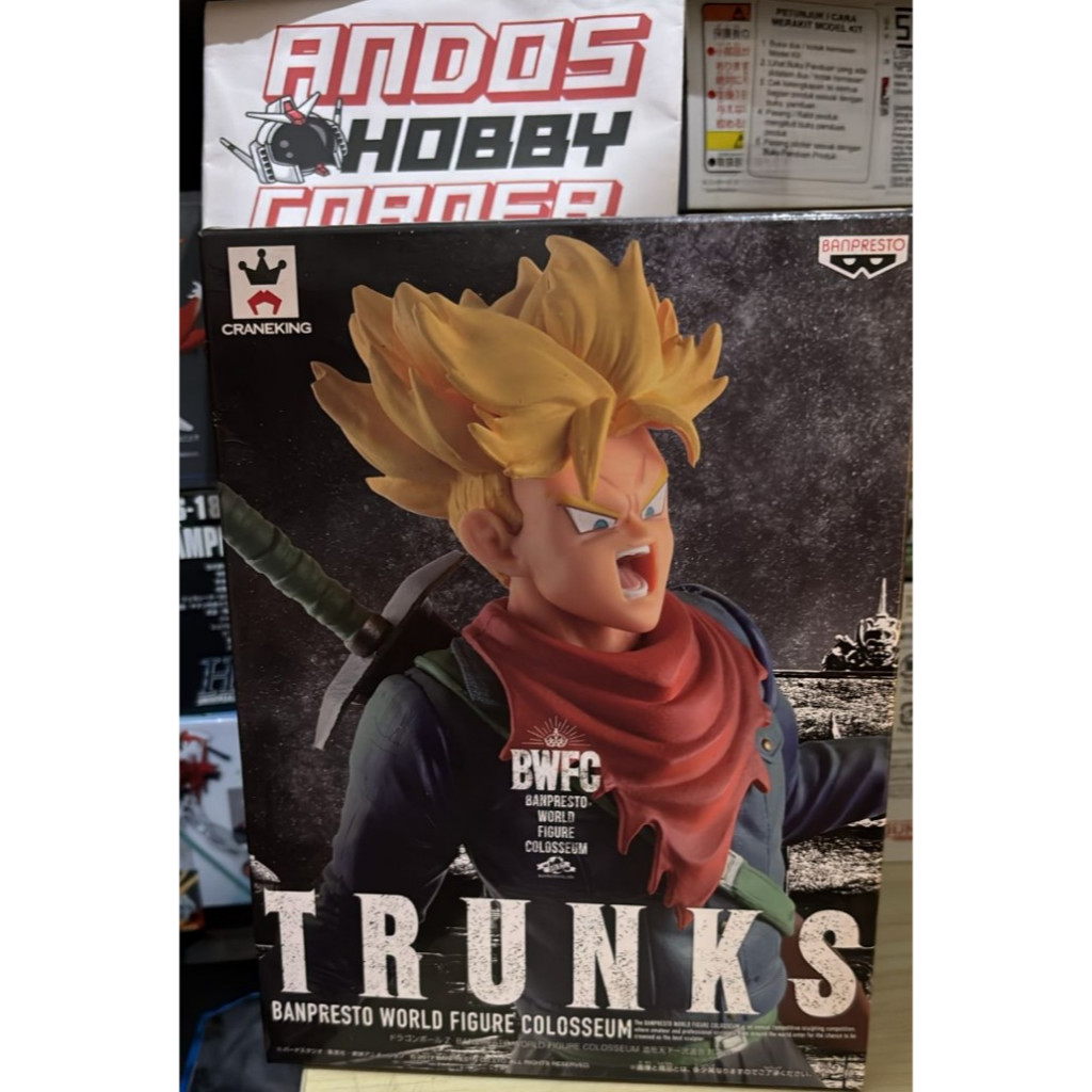 Banpresto World Figure Colosseum Trunks Vol.6 Bwfc Trunks Vol.6