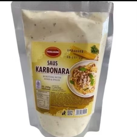 

Saus Karbonara 500 gram Prima Agung