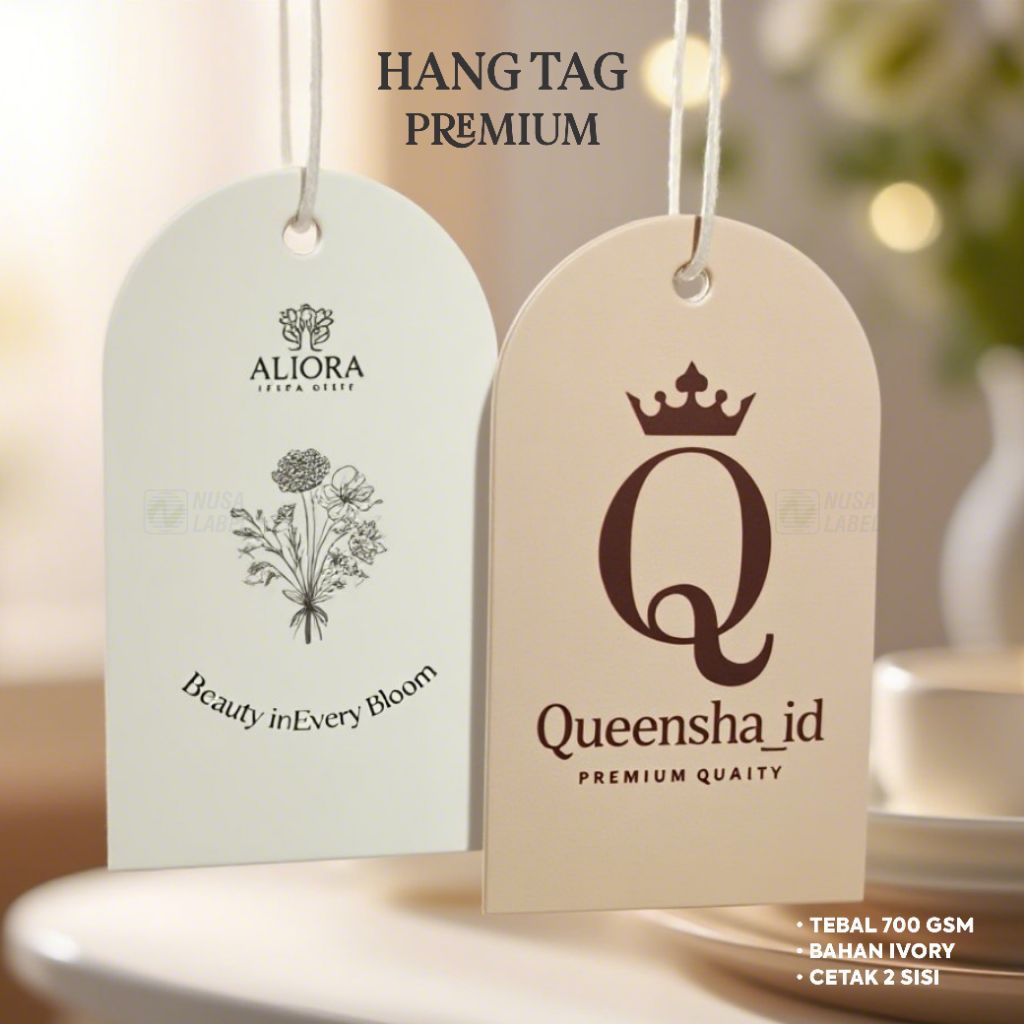 

(CUSTOM HANGTAG) hangtag tebal,hangtag baju,hangtag harga baju,hangtag nama sendiri,free desain