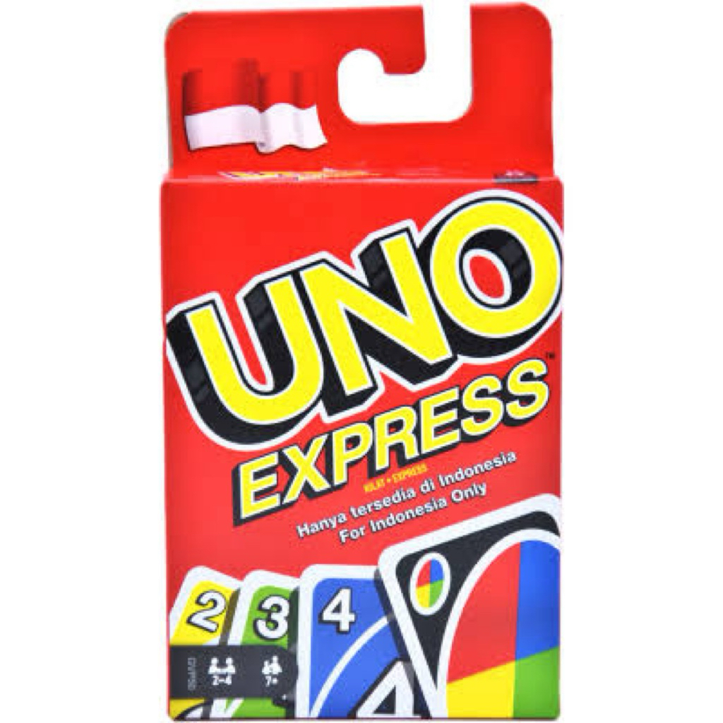 ORIGINAL - UNO Express Seri Indonesia Kartu Permainan Kartu UNO