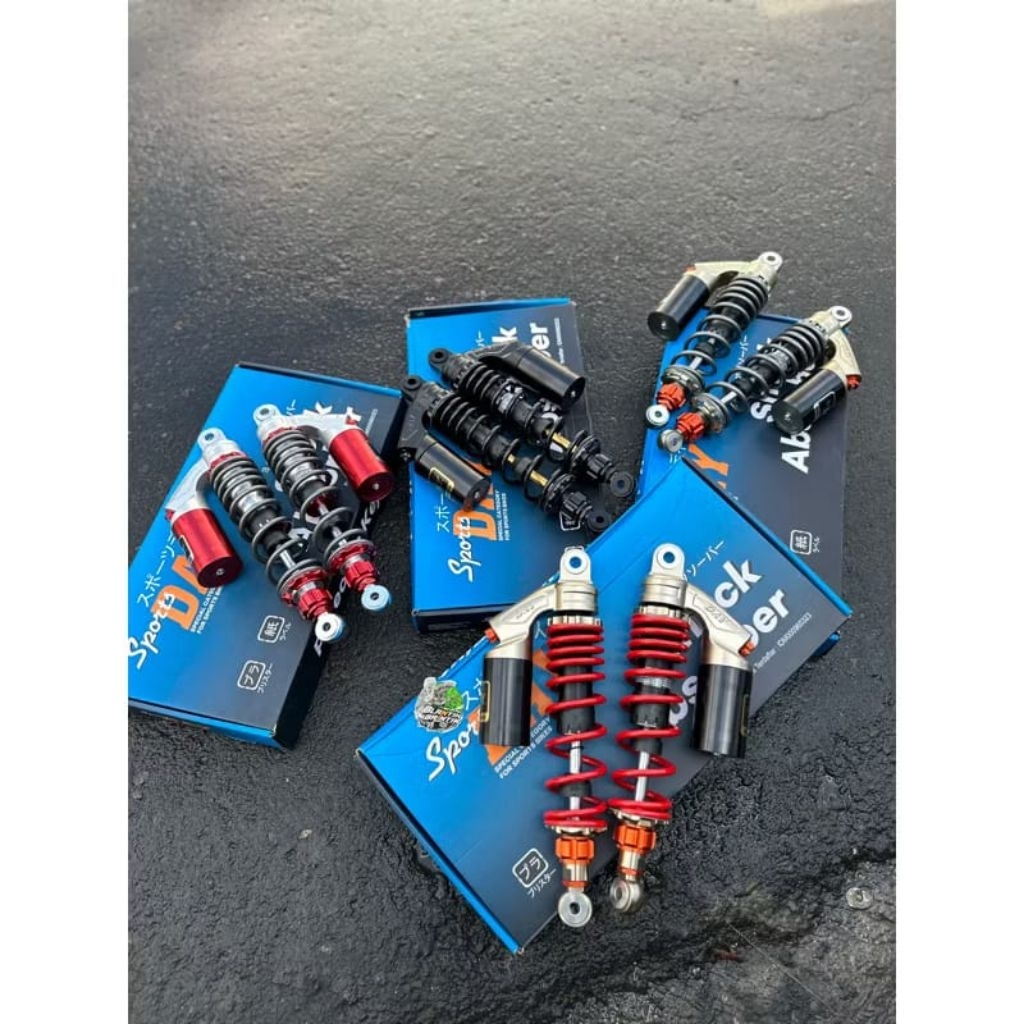 Shockbreaker skok belakang tabung model copy rcb sports day 280 mm 320 mm 340 mm