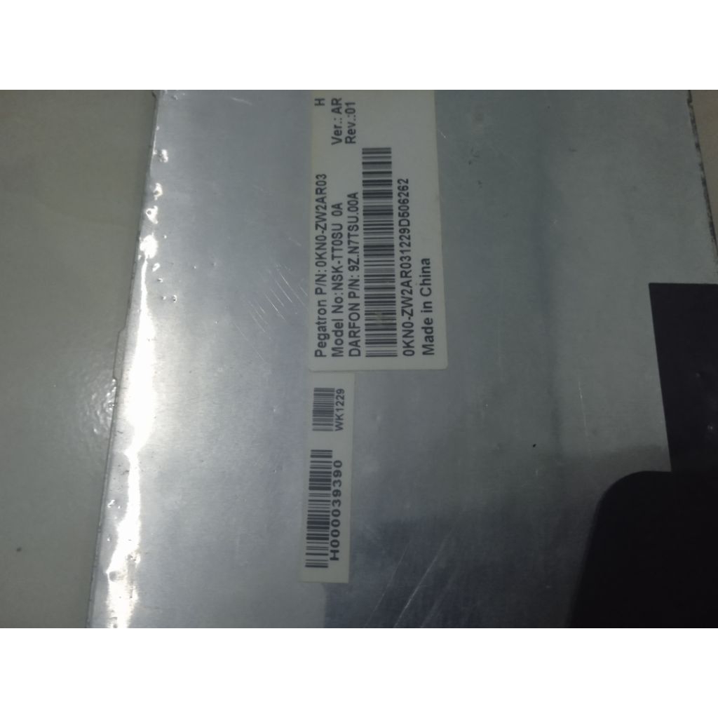 KEYBOARD LAPTOP TOSHIBA C850 ORIGINAL