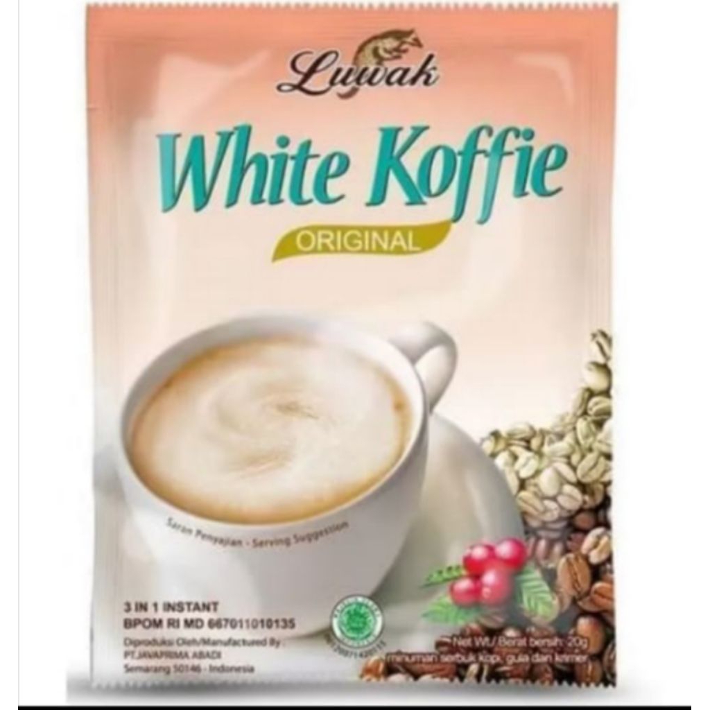

Kopi Luwak white koffie
