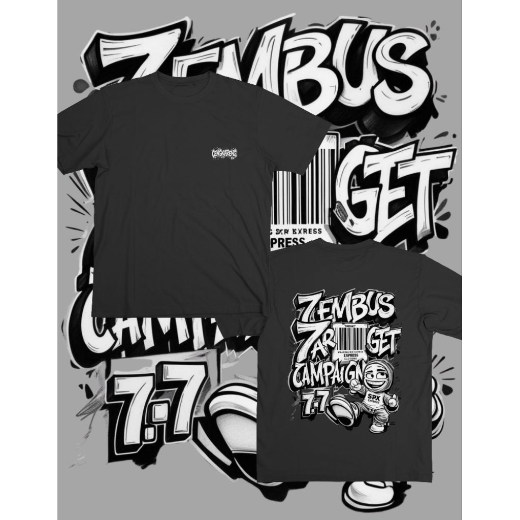 baju campaign 7.7,kaos distro,kaos tongkrongan,baju kekinian
