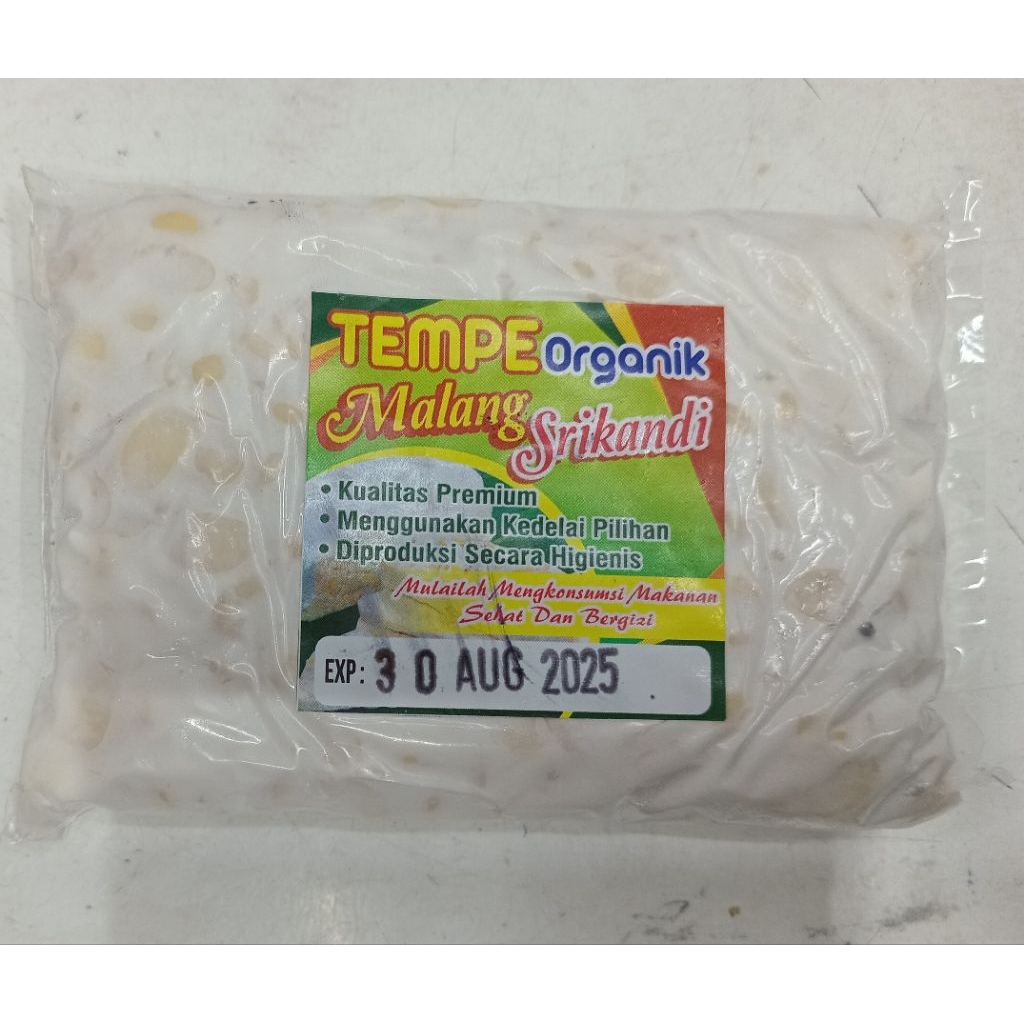 

Tempe Organik Srikandi 150g
