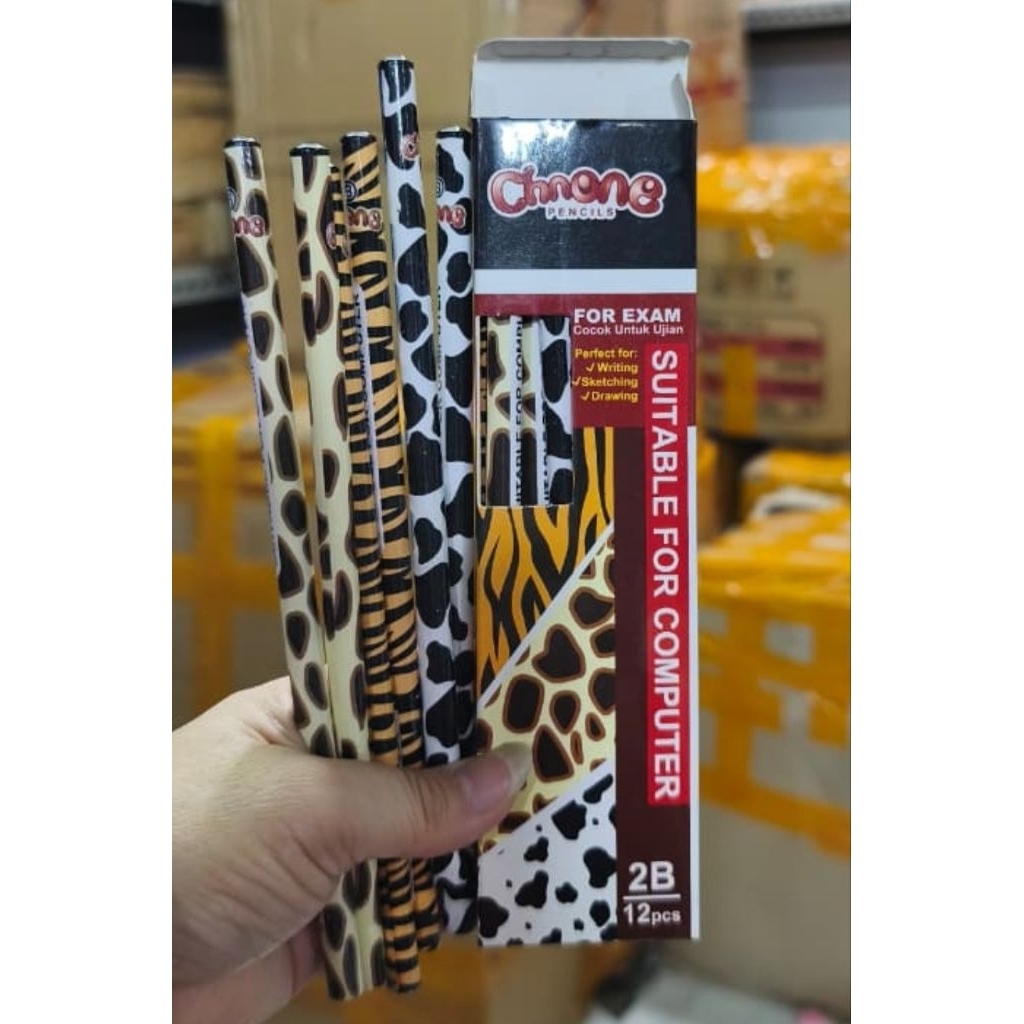 12pcs Pensil 2B Karakter ||  Pensil Frozen || Avengers || Spiderman