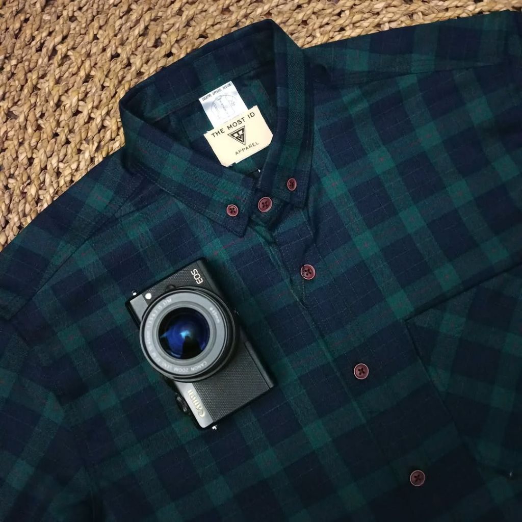 Kemeja Flanel F2D Lengan panjang premium quality best seller