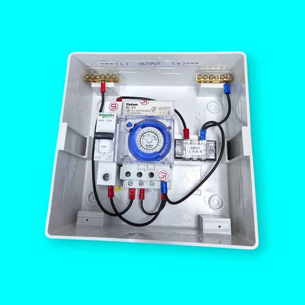 PANEL LAMPU TIMER ANALOG THEBEN SUL181H panel timer lampu