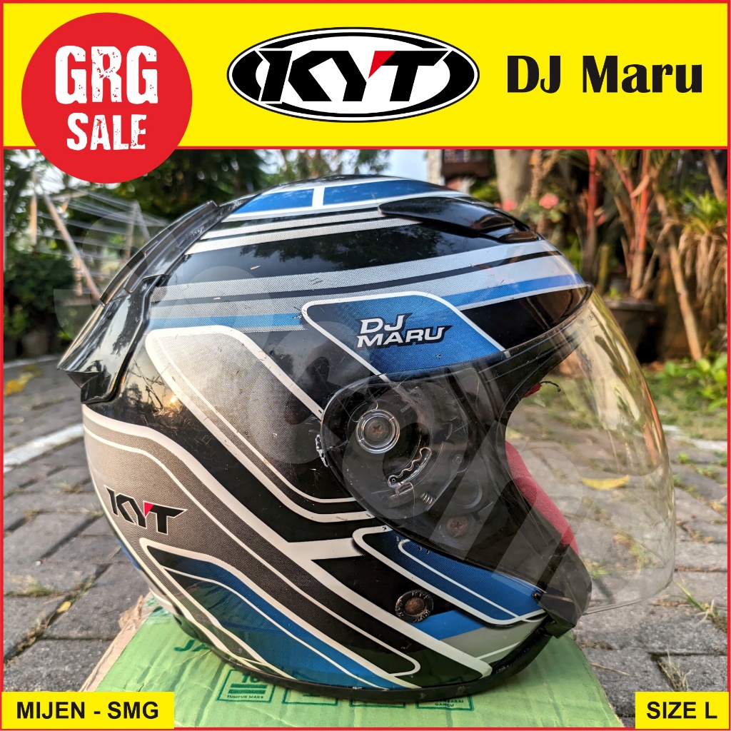 Helm Second Bekas KYT DJ Maru