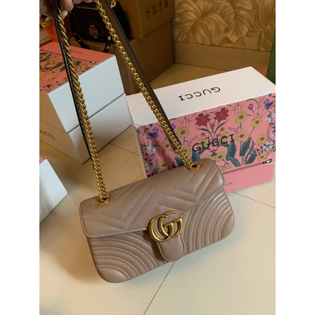 tas GG Marmont 25 shoulder bag