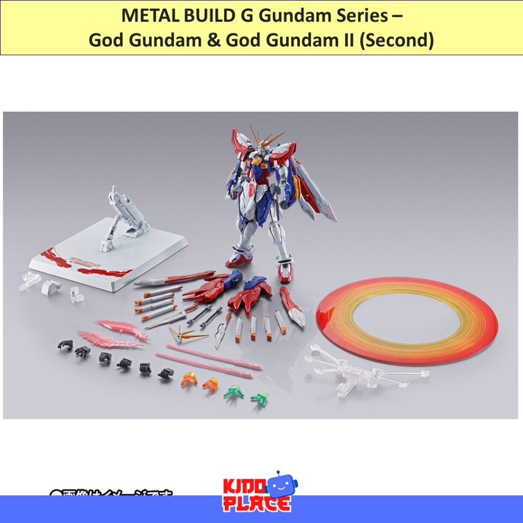 METAL BUILD G Gundam Series – God Gundam & God Gundam II (Second)