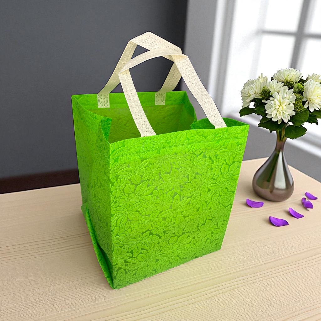 

(Paket 60 Pcs) Tas Full Embos Uk 22x24 Tinggi 28 cm / Untuk Box Nasi uk 22x22 (R10B)