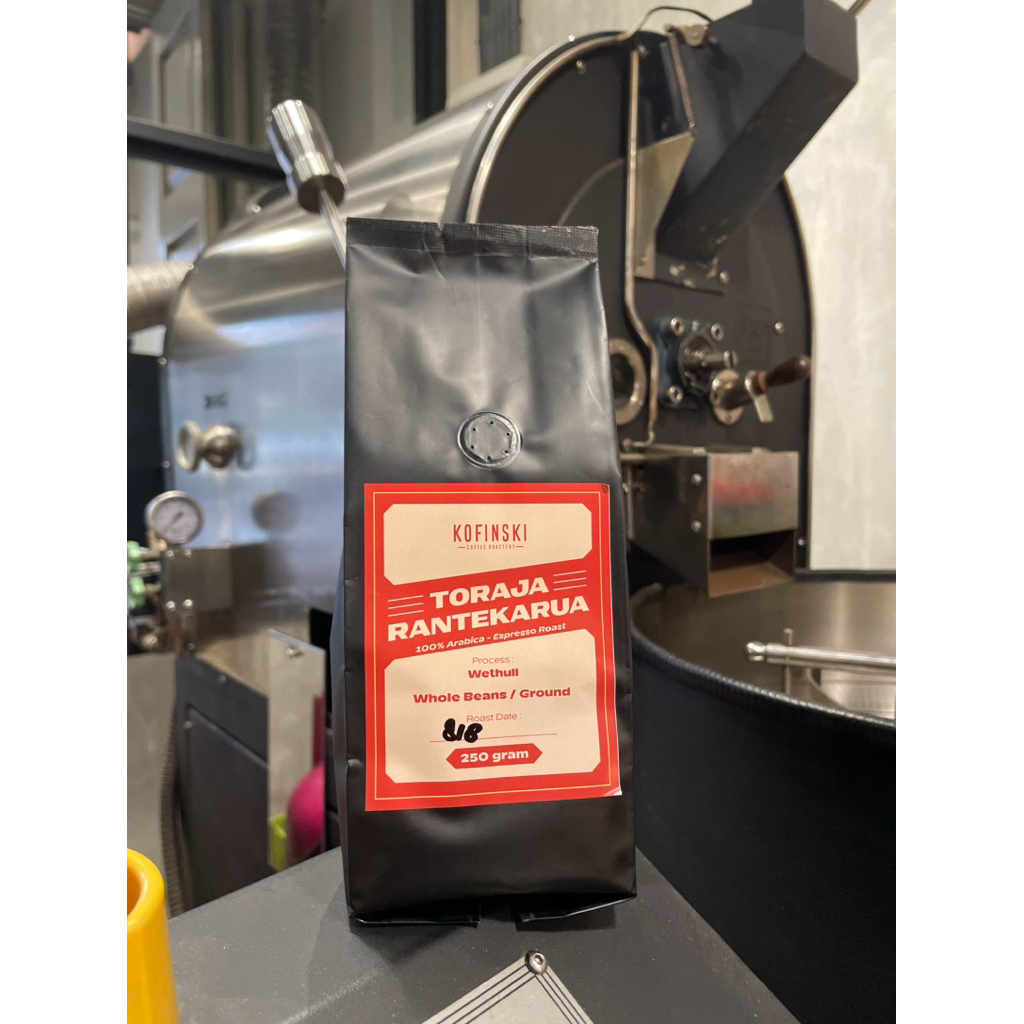 

Kopi Arabica Toraja Rantekarua 250g Espresso Roast