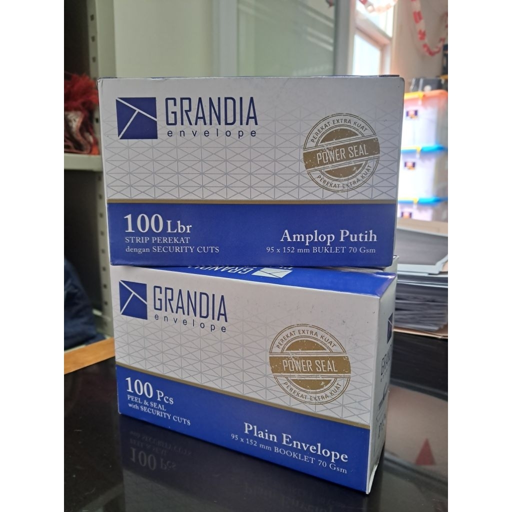 

Amplop Putih Polos Uk. 104 GRANDIA