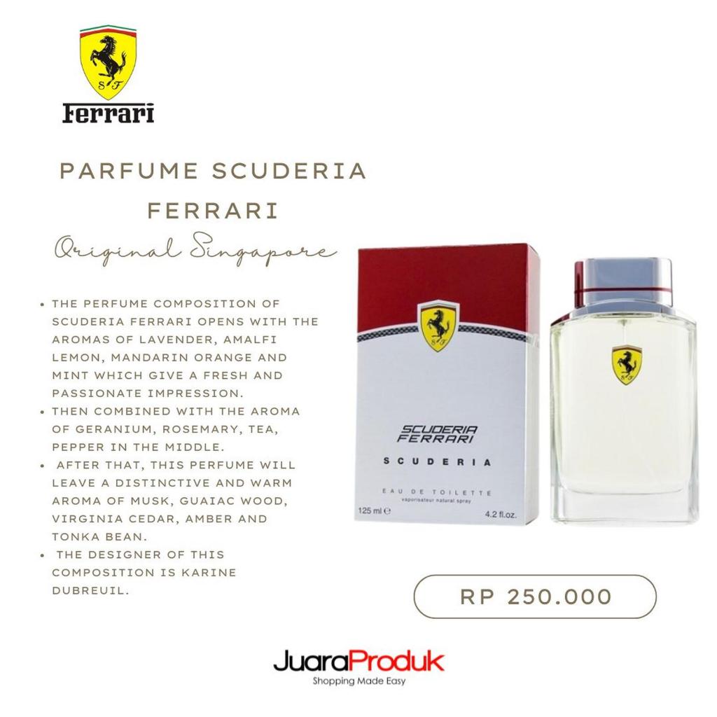 Parfume Scuderia ferrari Original Singapore