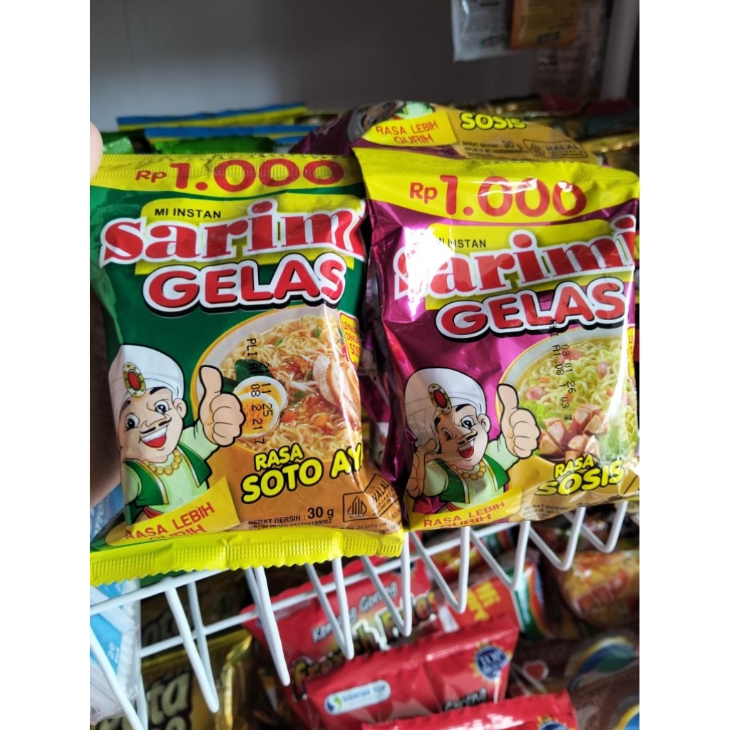 

Mi Instan Sarimi Gelas 30g ((10pcs))