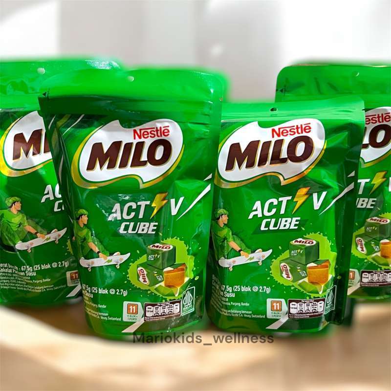 

Milo Nestle Cube isi 25pcs