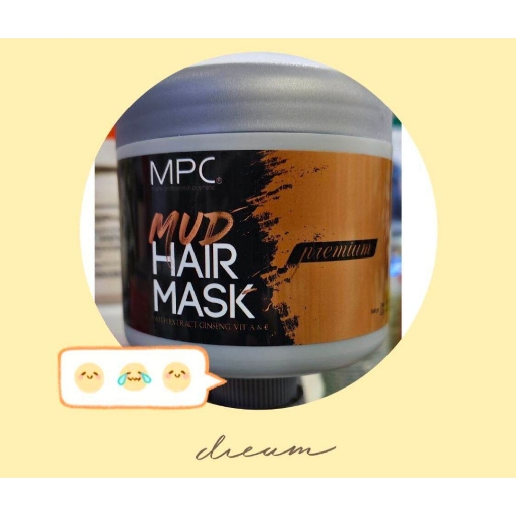 MPC MUD HAIR MASK PREMIUM 500g