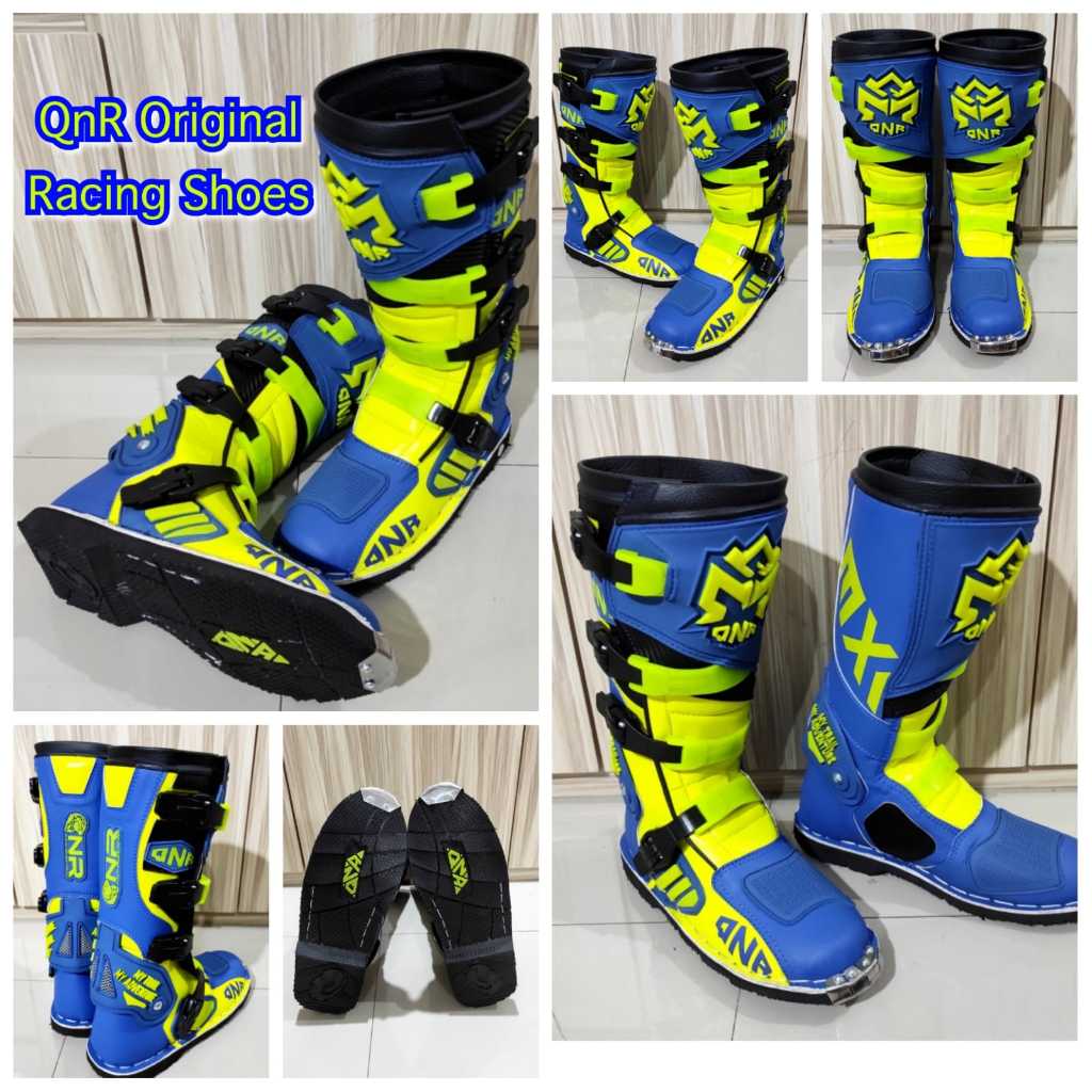 PROMO  Sepatu RNL Racing - Sepatu Trail Cross RNL  - Sepatu Motocross RNL Terlaris - BISA COD Sepatu