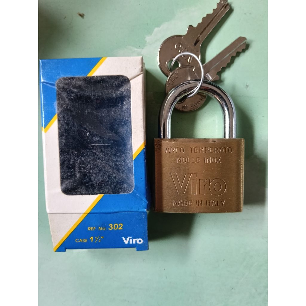 40MM GEMBOK VIRO. GEMBOK VIRO ORIGINAL. GEMBOK VIRO GEPENG. GEMBOK VIRO 1-1/2"