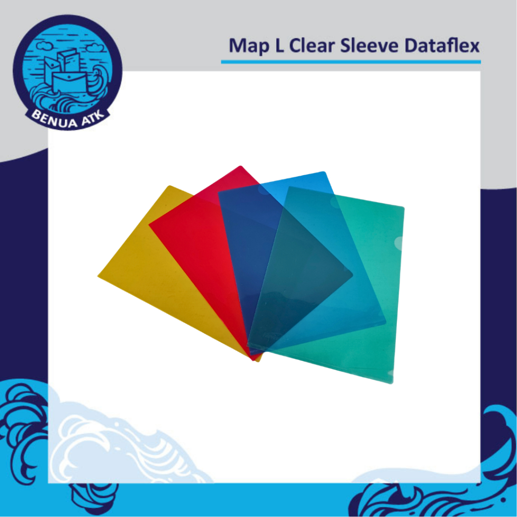 

Map Plastik L Clear Sleeve A4 Dataflex [isi 1 pcs] DF-731