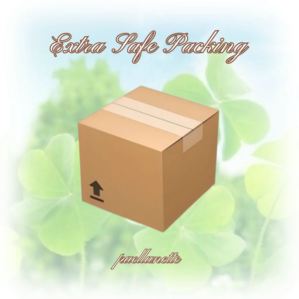 

puellunette | EXTRA SAFE PACKING