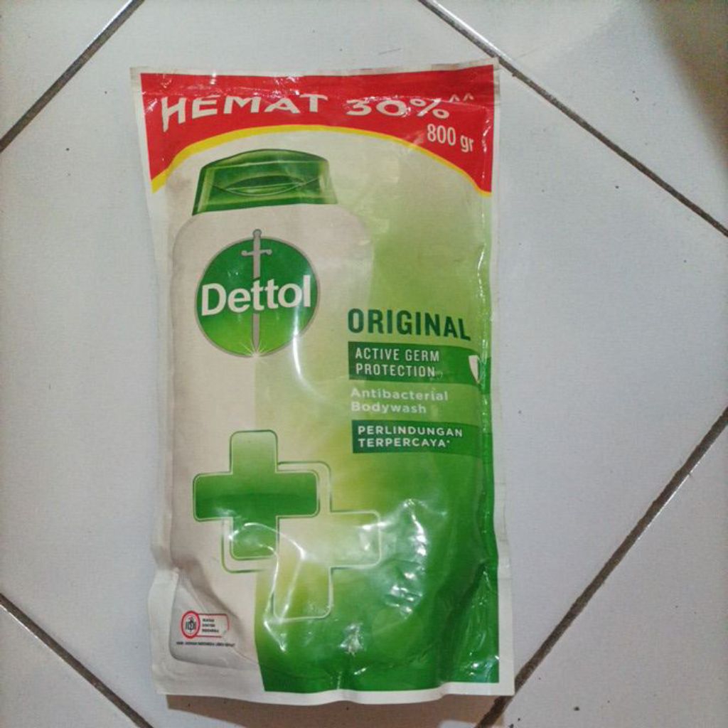 SABUN CAIR DETTOL BODY WASH 800gr refill