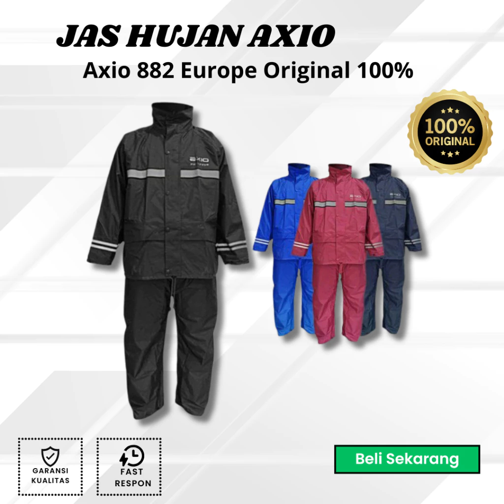 Jas Hujan / Raincoat Axio Silver Series Type 882-A