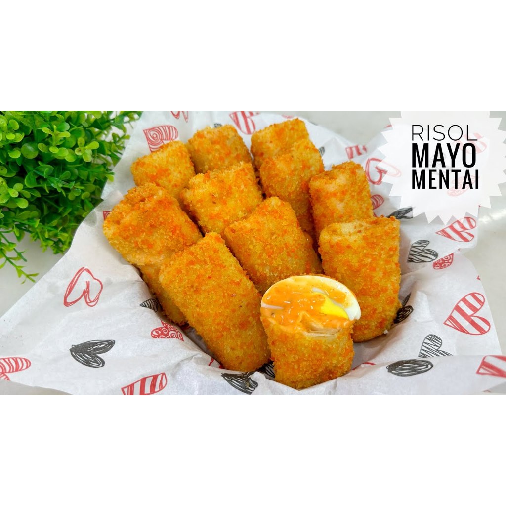 

Risoles Mayo Rasa Ayam Pedas/Carbonara/Mentai/Mayo