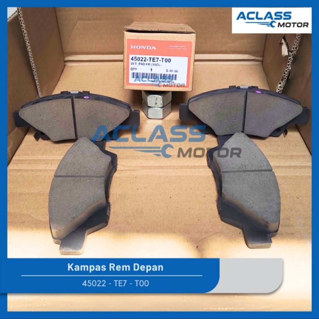 Kampas Rem depan Honda Mobilio Original