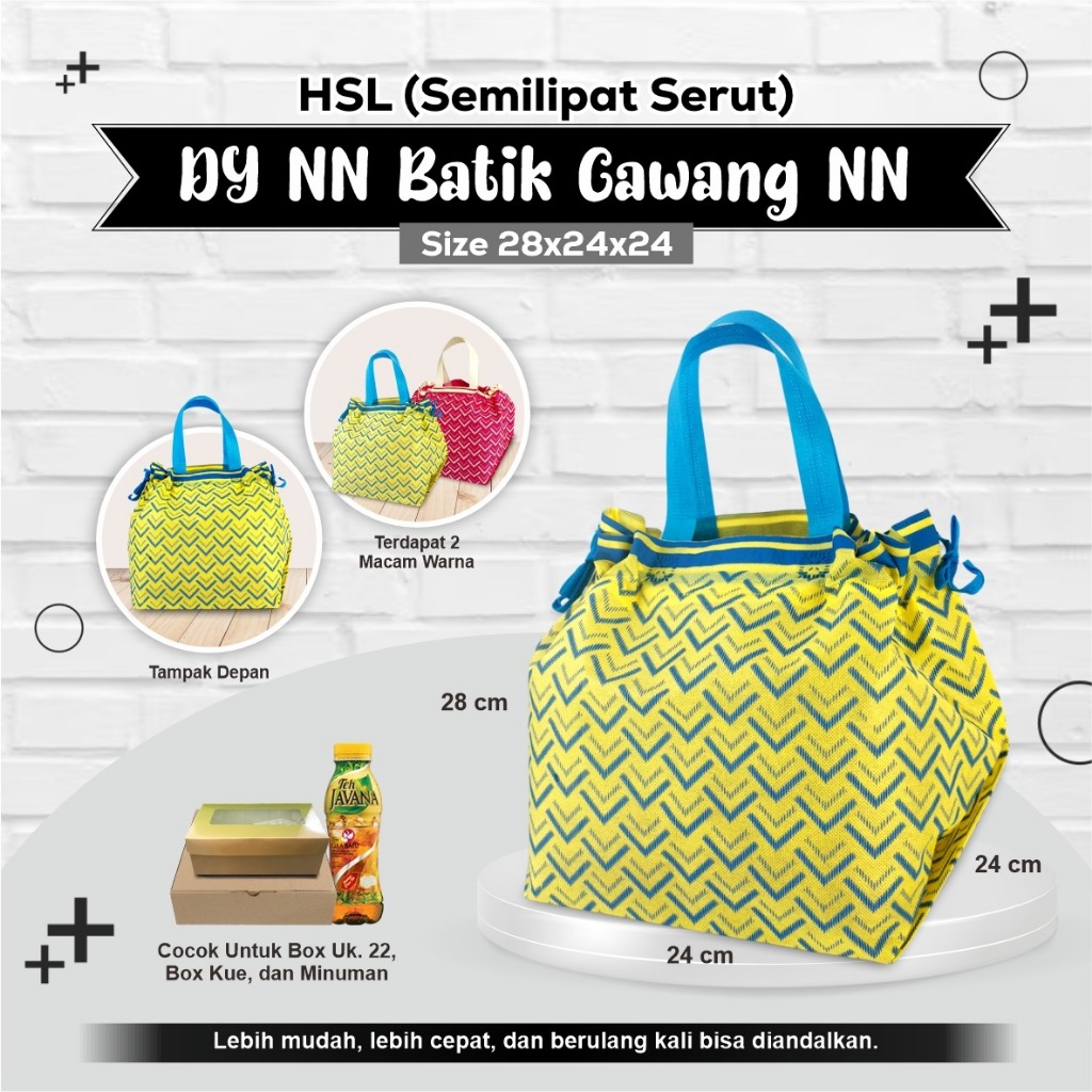 

[LUSINAN] Tas Box Nasi Tas Hajatan Tas Kotak Nasi 22x22 Tas Tasyakuran Tas Hajatan 28x24x24