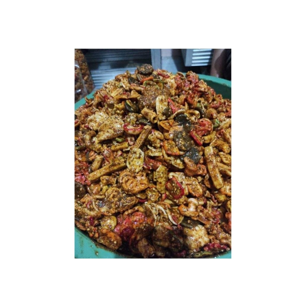 seblak kering bumbu kacang