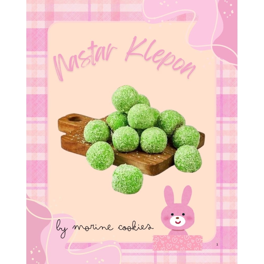 

Nastar Klepon/klepon cookies, teman nyemil waktu nongkrong.