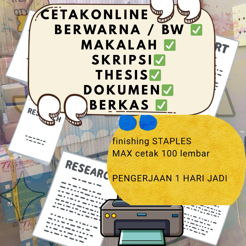 

CETAK PRINT SKRIPSI MAKALAH DOKUMEN BERKAS BERWARNA HITAM PUTIH MURAH