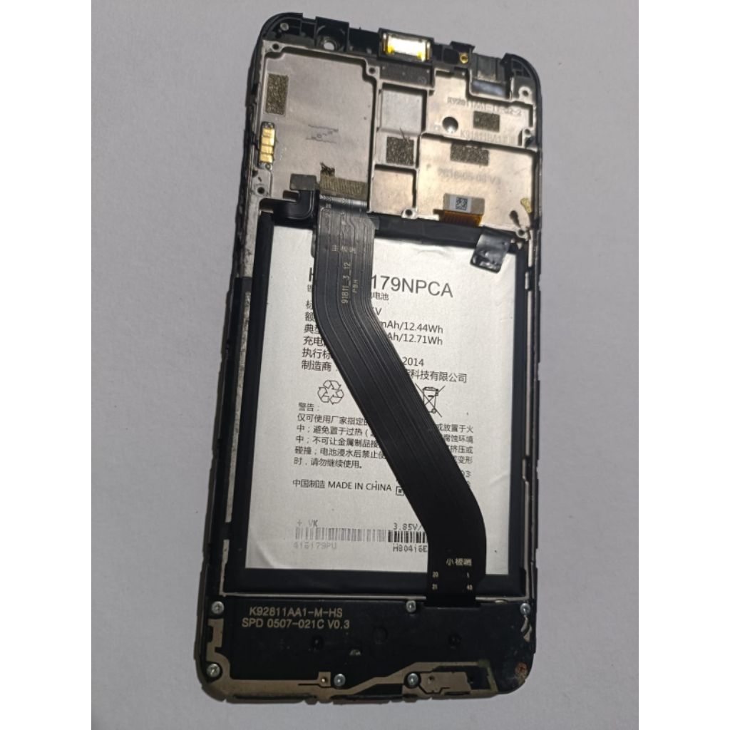 LCD CHINA MOBILE A4S ASLI ORIGINAL COPOTAN