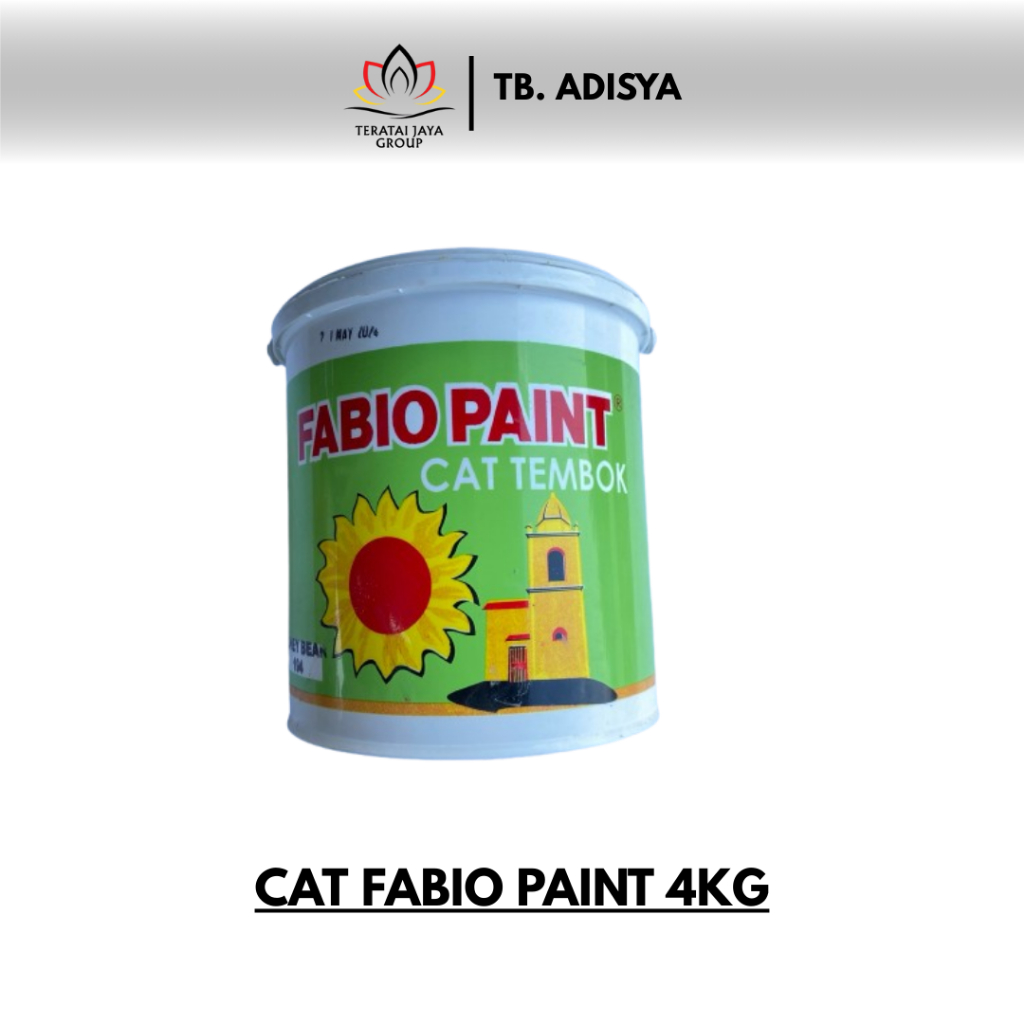 Cat Tembok/Cat Dinding FABIO PAINT 4KG